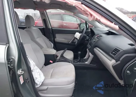 2014 Subaru Forester 2.5I из США, поврежденный, VIN JF2SJAAC2EG478196